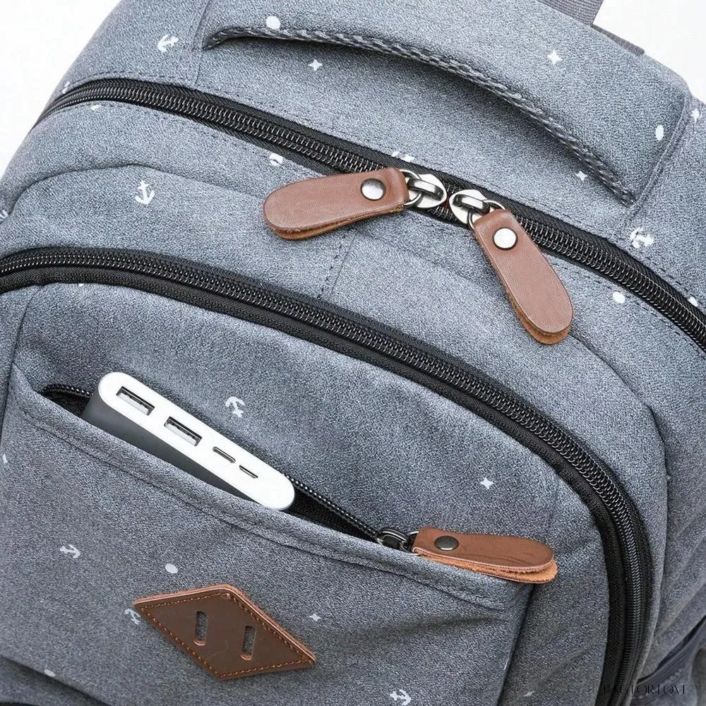 BagForLove - Ultimate College Companion Waterproof Student Backpack for Laptop and Books