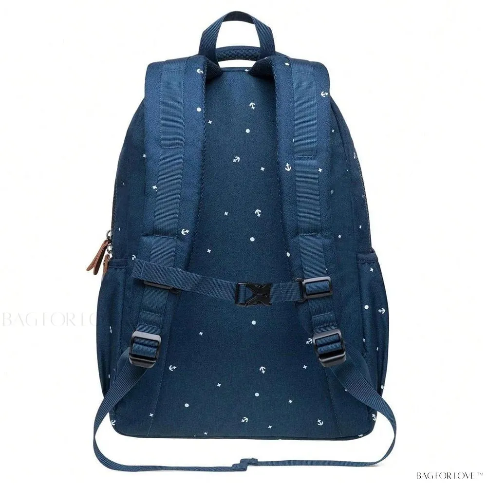 BagForLove - Ultimate College Companion Waterproof Student Backpack for Laptop and Books
