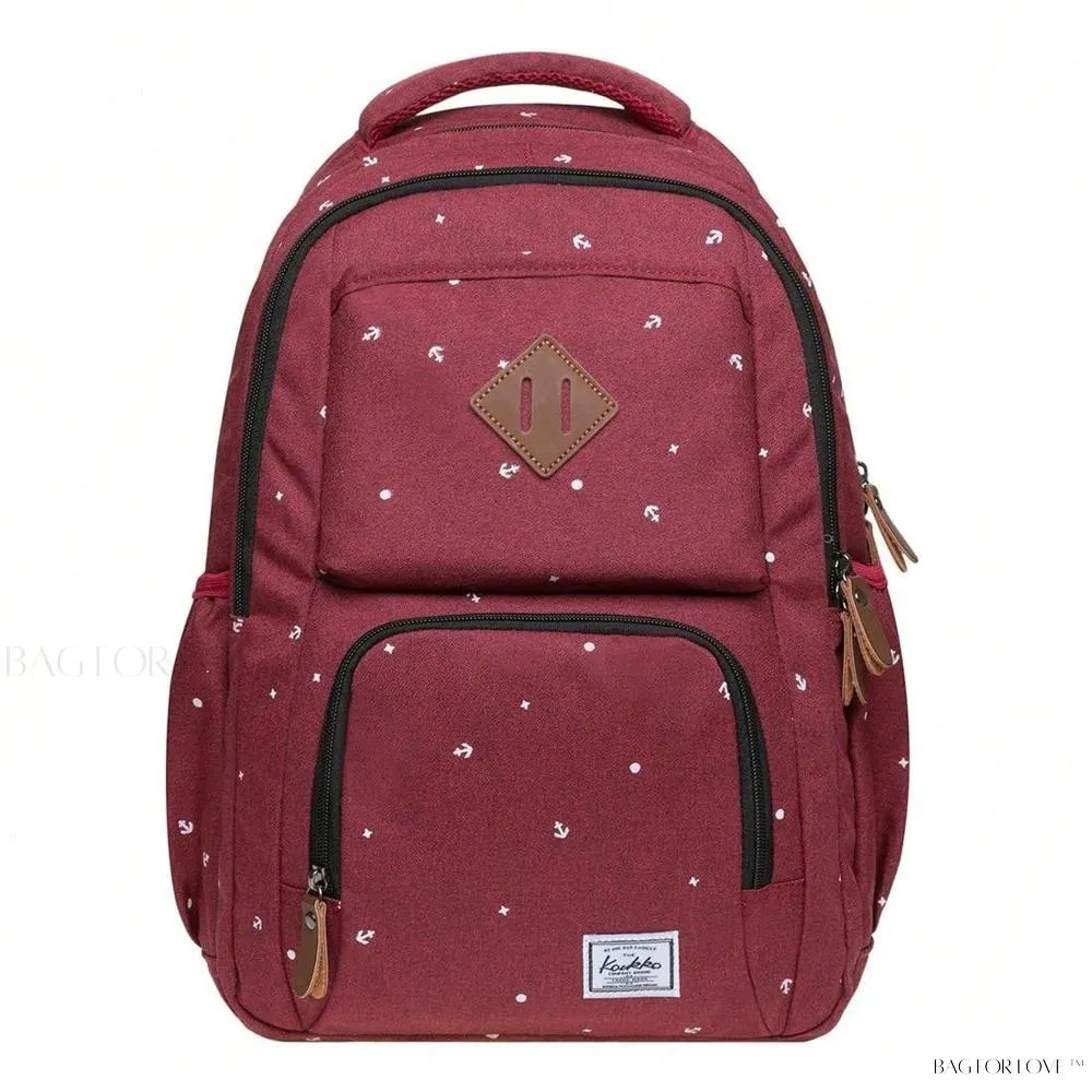 BagForLove - Ultimate College Companion Waterproof Student Backpack for Laptop and Books