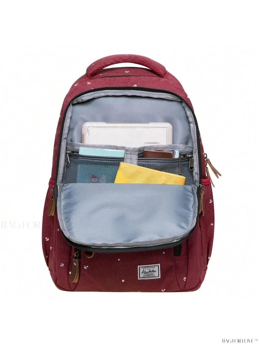 BagForLove - Ultimate College Companion Waterproof Student Backpack for Laptop and Books