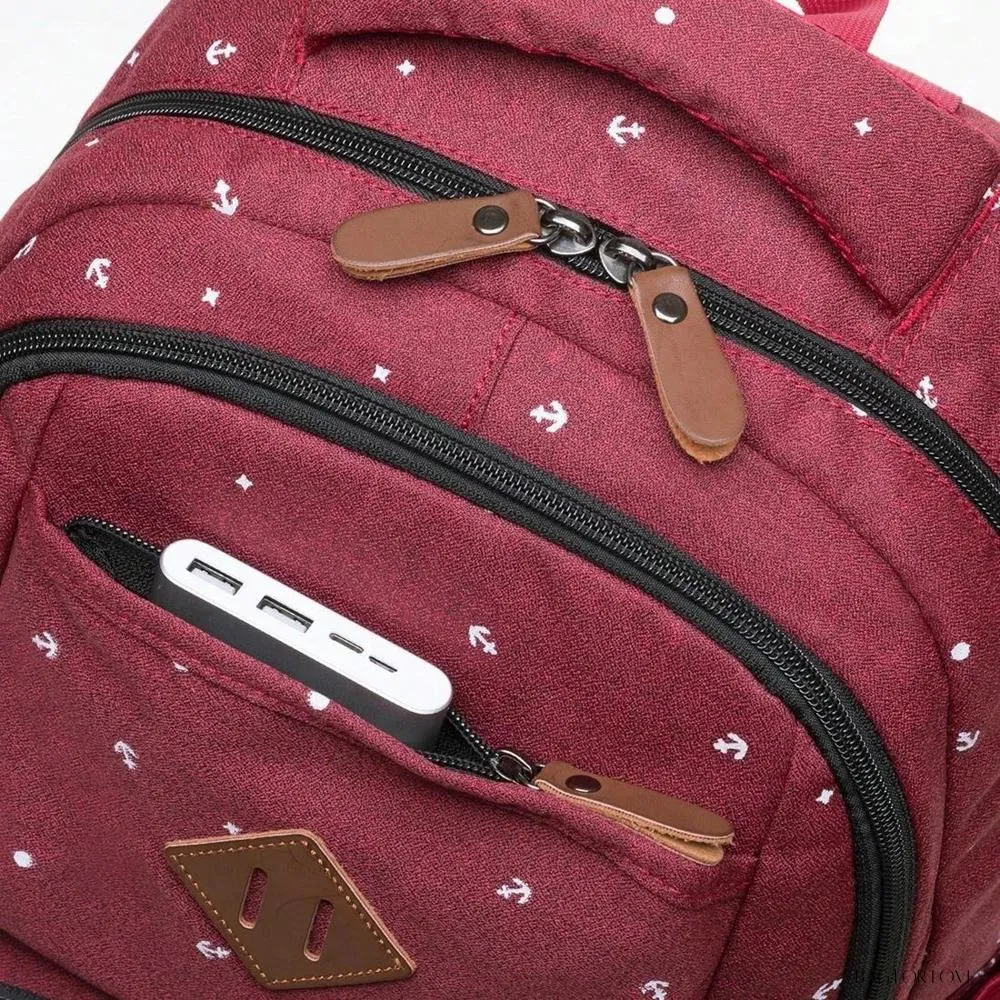 BagForLove - Ultimate College Companion Waterproof Student Backpack for Laptop and Books