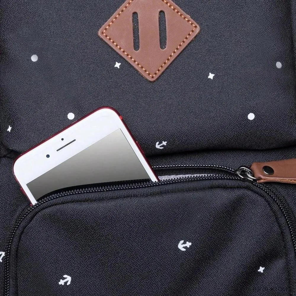 BagForLove - Ultimate College Companion Waterproof Student Backpack for Laptop and Books
