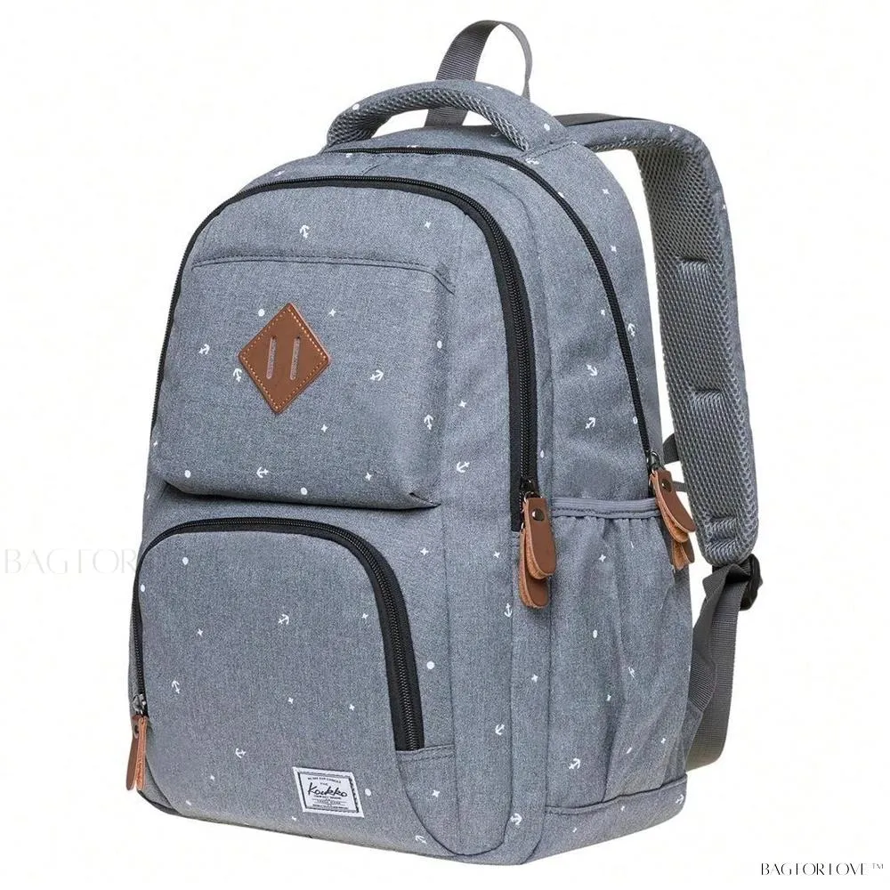 BagForLove - Ultimate College Companion Waterproof Student Backpack for Laptop and Books