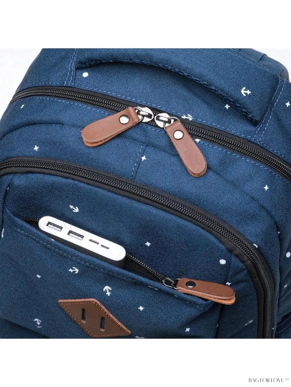 BagForLove - Ultimate College Companion Waterproof Student Backpack for Laptop and Books