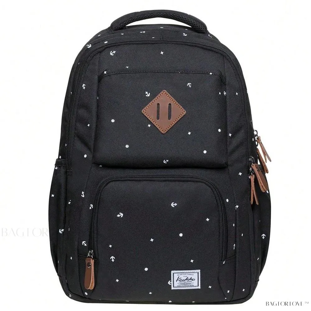 BagForLove - Ultimate College Companion Waterproof Student Backpack for Laptop and Books