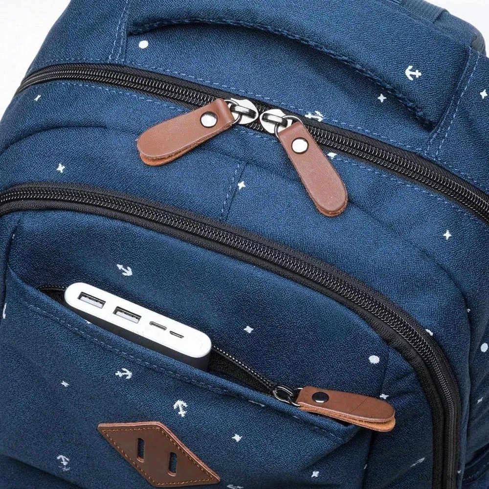 BagForLove - Ultimate College Companion Waterproof Student Backpack for Laptop and Books