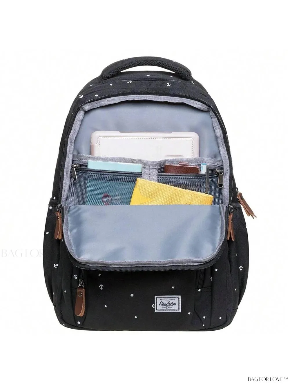 BagForLove - Ultimate College Companion Waterproof Student Backpack for Laptop and Books