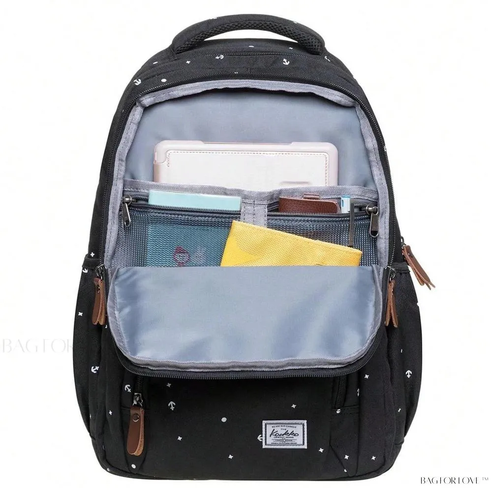 BagForLove - Ultimate College Companion Waterproof Student Backpack for Laptop and Books