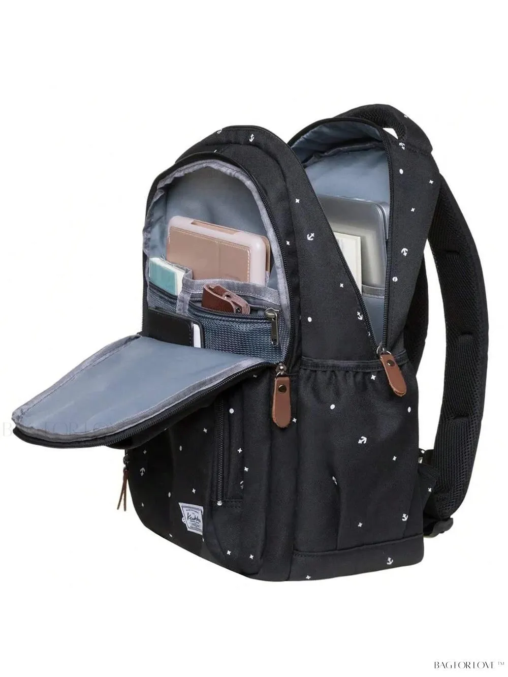 BagForLove - Ultimate College Companion Waterproof Student Backpack for Laptop and Books