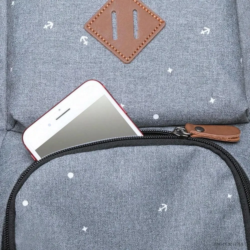 BagForLove - Ultimate College Companion Waterproof Student Backpack for Laptop and Books
