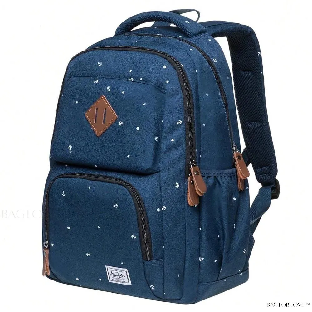 BagForLove - Ultimate College Companion Waterproof Student Backpack for Laptop and Books