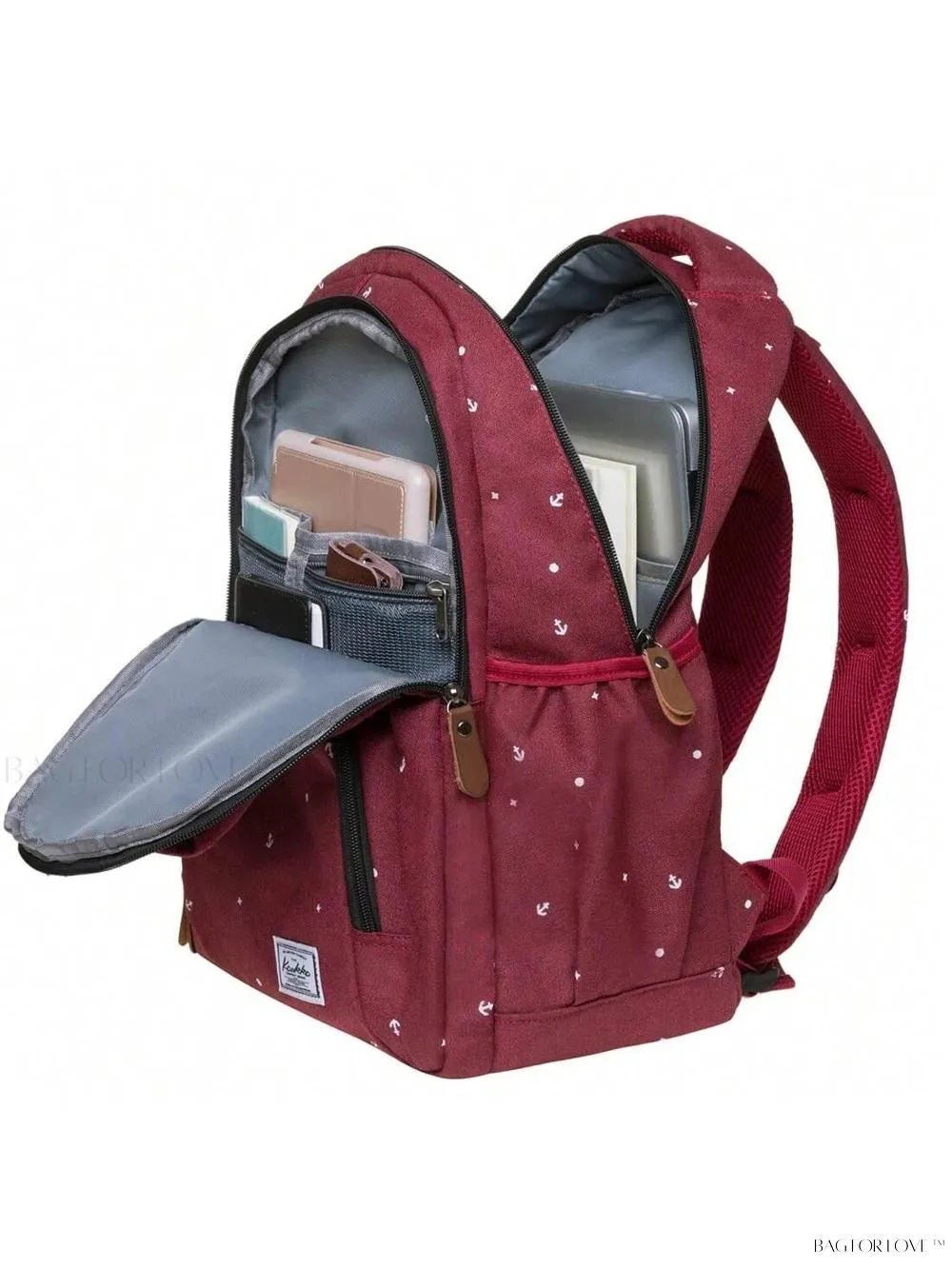 BagForLove - Ultimate College Companion Waterproof Student Backpack for Laptop and Books