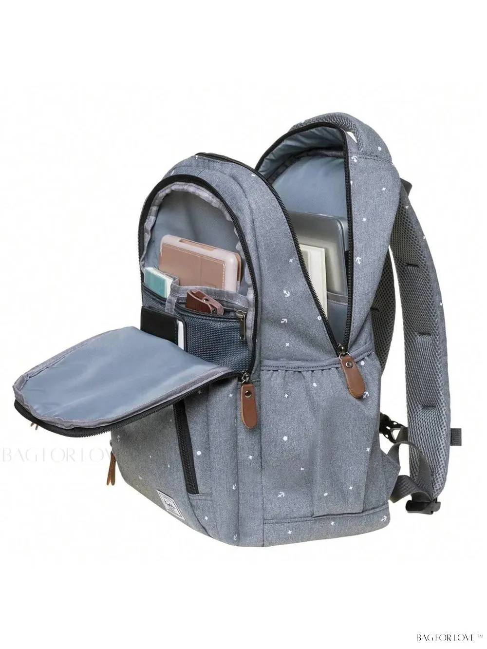 BagForLove - Ultimate College Companion Waterproof Student Backpack for Laptop and Books