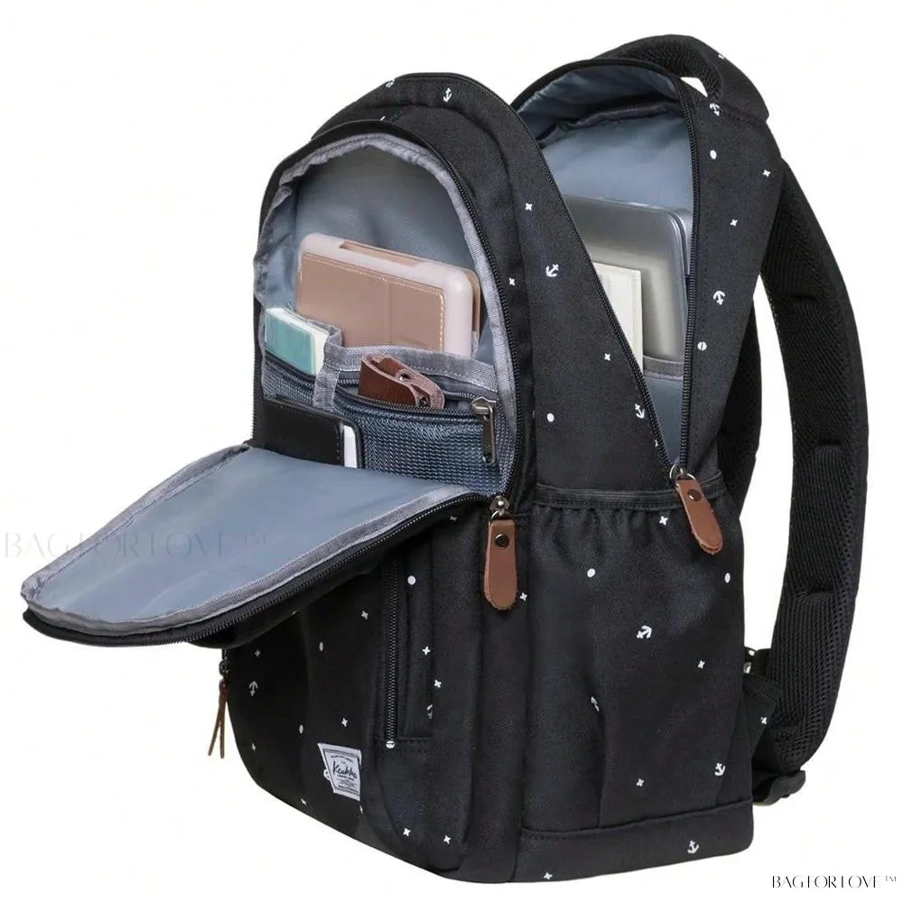 BagForLove - Ultimate College Companion Waterproof Student Backpack for Laptop and Books