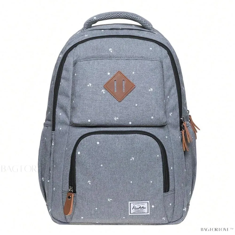 BagForLove - Ultimate College Companion Waterproof Student Backpack for Laptop and Books