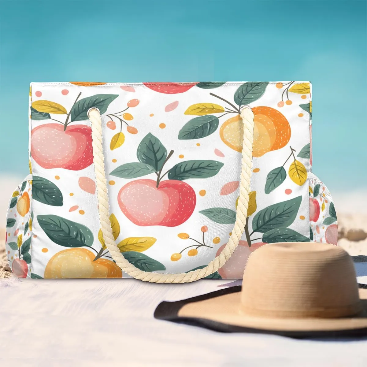 Beach Bags for Women, Large Waterproof Beach Tote Bag for Gym Grocery Travel