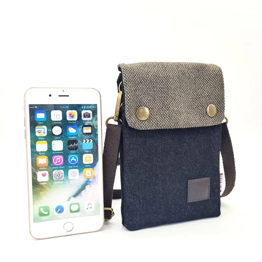 Beautiful Innovative Denim Mobile Simple Unisex Bags