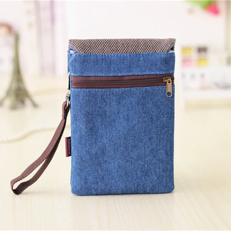 Beautiful Innovative Denim Mobile Simple Unisex Bags