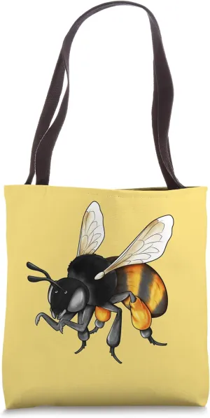 Bees with pollen bags - Beecore Tote Bag