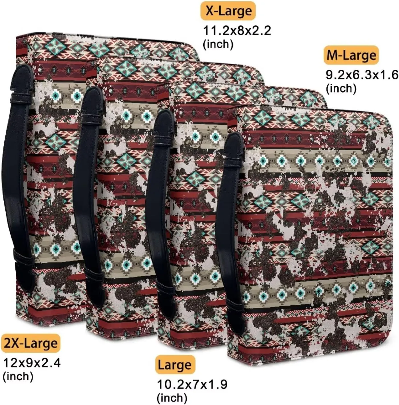 Bible Cover Men and Women Lightweight Bible Bags Carrying Book Case Bible Protective Cover Bible Study Bags