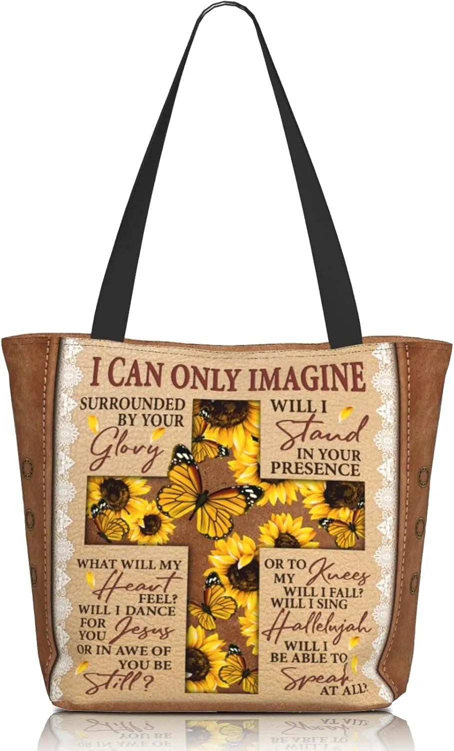 Bible Tote Bags For Women Christian Tote Bags For Women Bible Bag Religious Shoulder Bag Scripture Reusable Grocery Bag