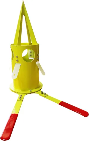 Big Bag Dispenser for Warehouse Farm Home (Yellow)
