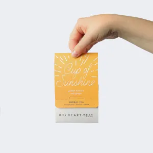 Big Heart Tea - Cup of Sunshine Tea Bags, 2 Tea Bags