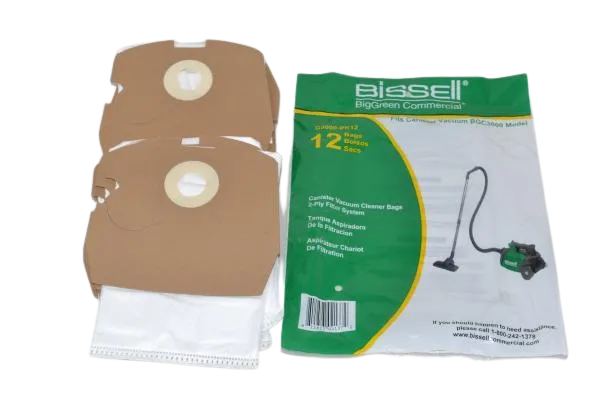 Bissell BGC3000 Lightweight Canister Vacuum Bags - C3000-PK12, 12/pk