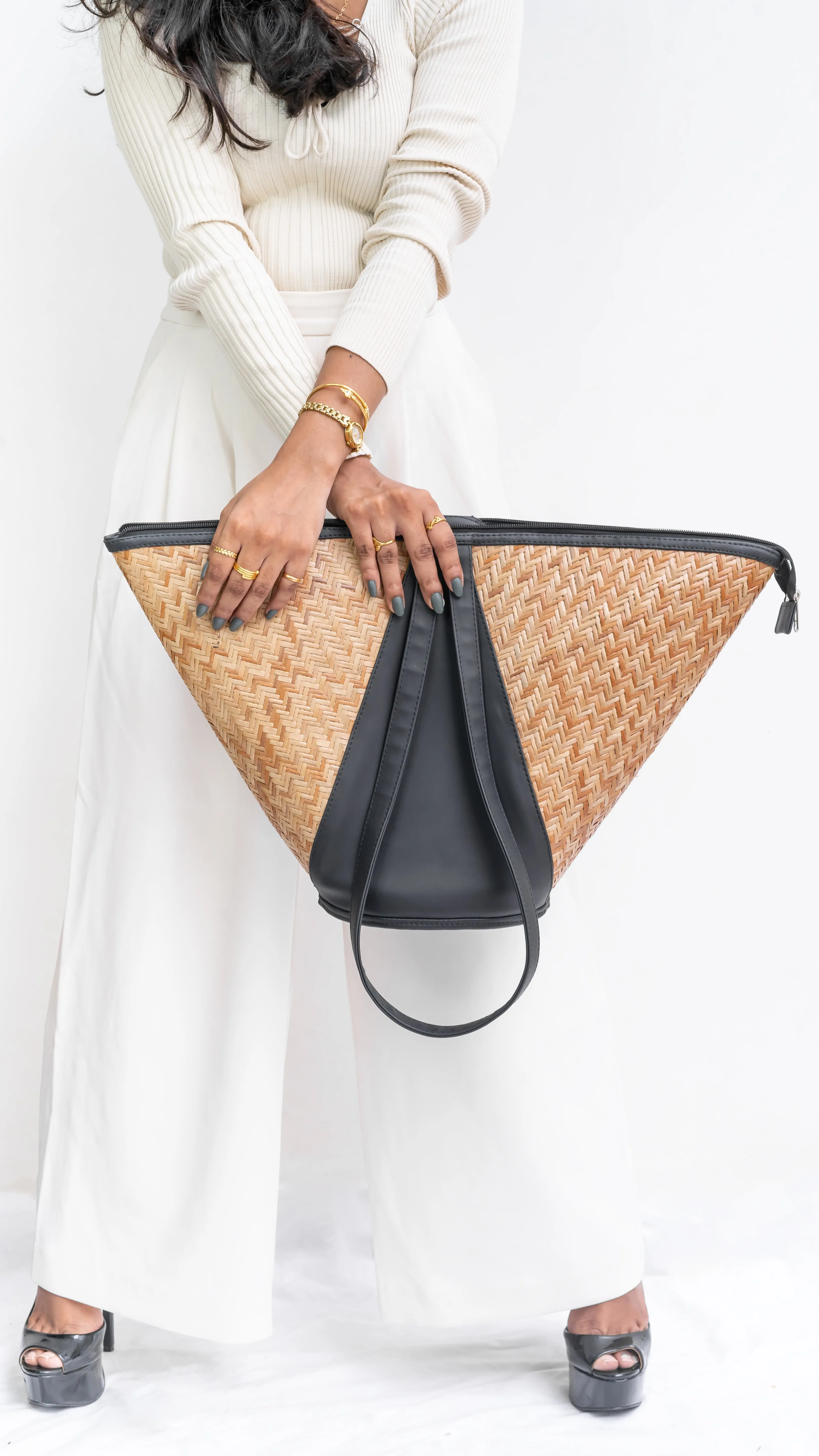 Black Beach Tote