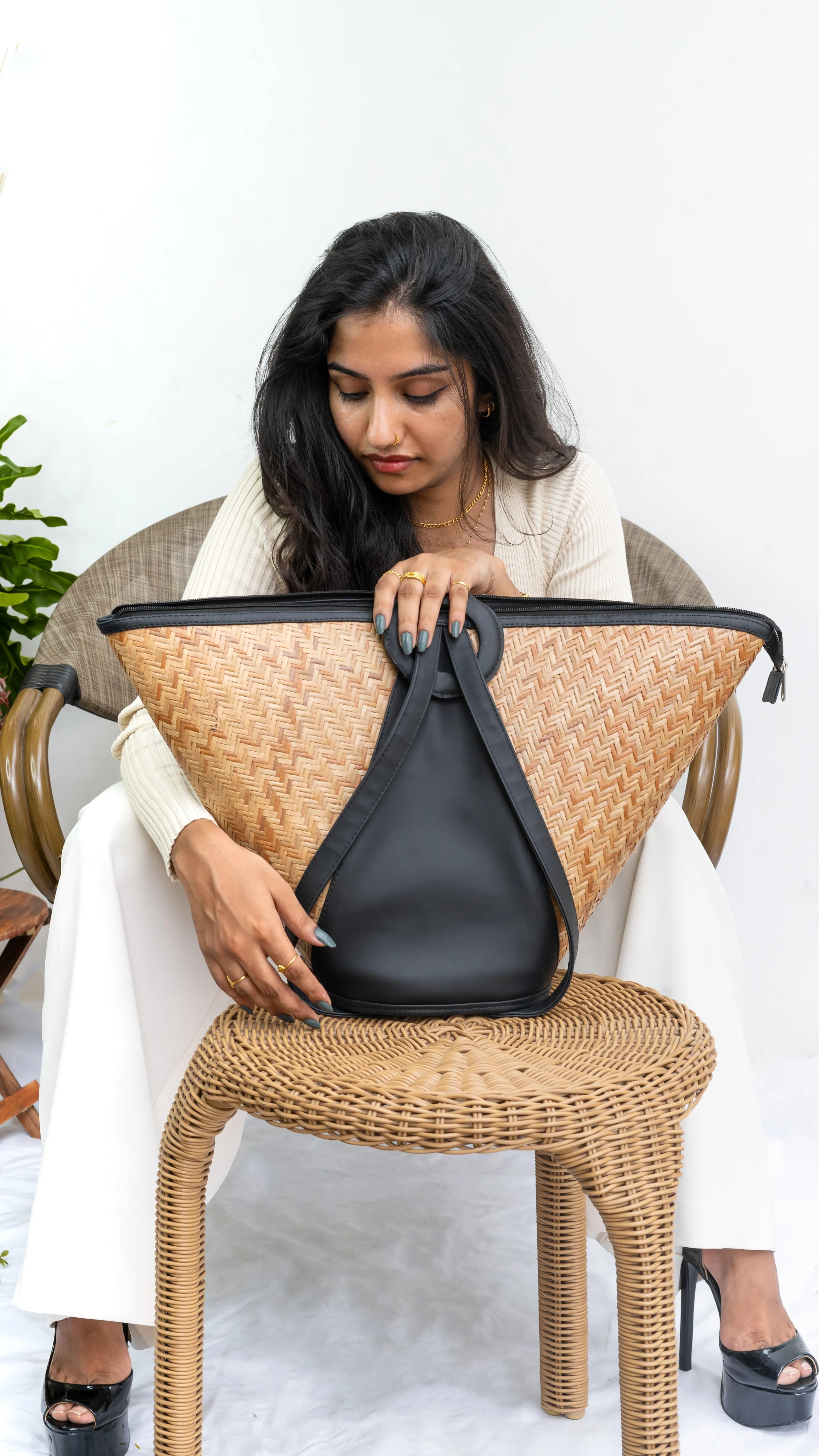 Black Beach Tote