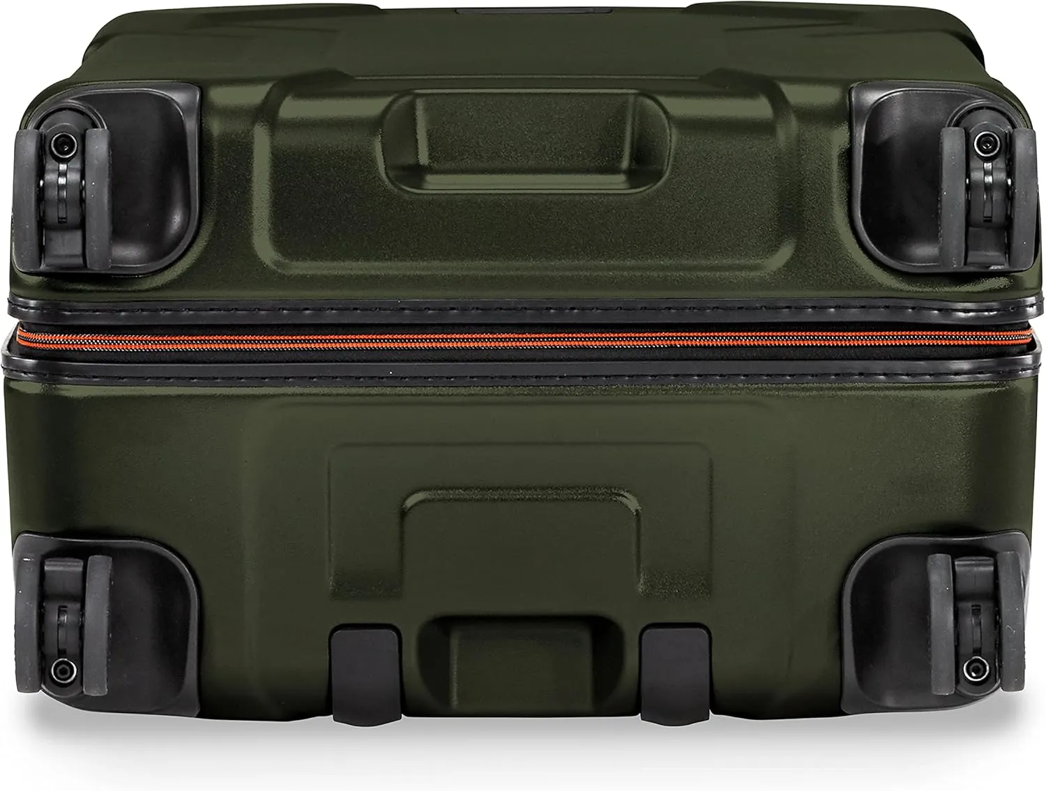 Briggs & Riley 27" Medium Spinner - Checked Luggage for Travel, Suitcases with Wheels, Hardside Rolling Bag for Men & Women, Self-Repairing Zipper - Torq Collection, Hunter Green