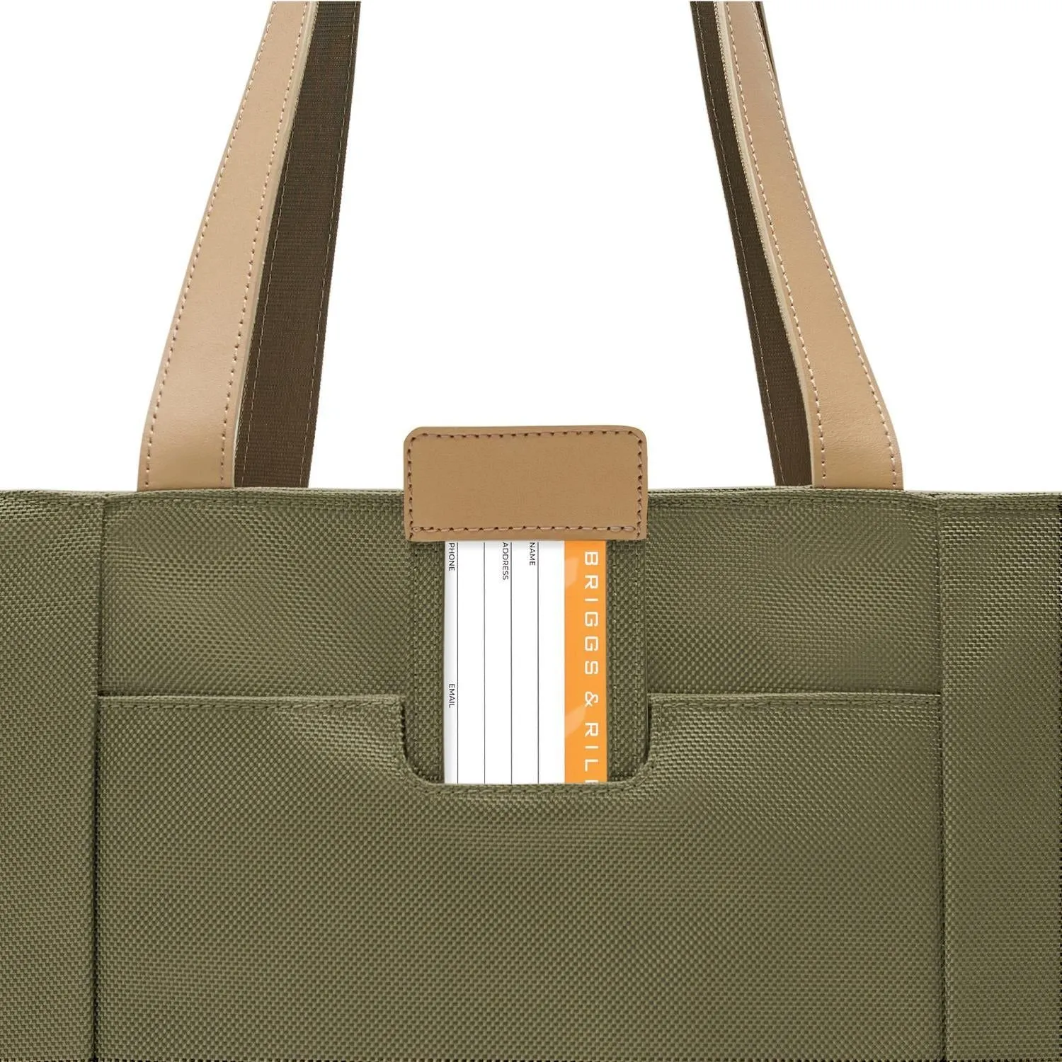 Briggs & Riley Baseline Traveller Tote Bag - Olive