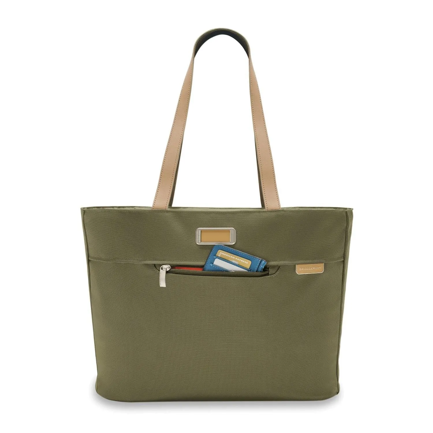 Briggs & Riley Baseline Traveller Tote Bag - Olive