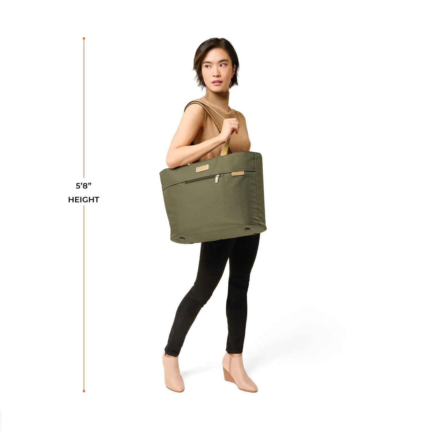 Briggs & Riley Baseline Traveller Tote Bag - Olive