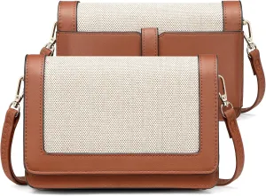 BROMEN Crossbody Bags for Women Small Cell Phone Shoulder Bag Wristlet Wallet Clutch Purse