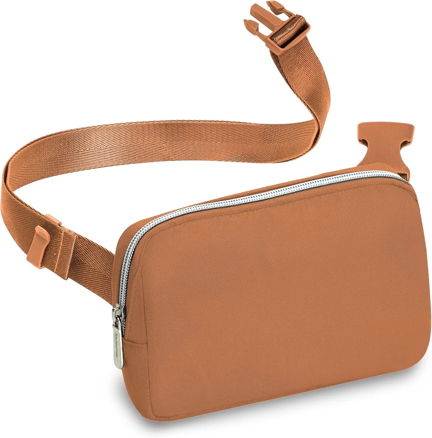 Brown Crossbody Belt Bag for Women – Stylish Fanny Pack, Functional and Fashion Waist Packs for Travel, Festivals, and Everyday Use