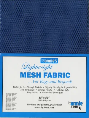ByAnnie Lightweight Mesh Fabric Blastoff Blue