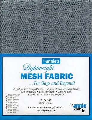 ByAnnie Lightweight Mesh Fabric sup209 pewter