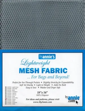 ByAnnie Lightweight Mesh Fabric sup209 pewter
