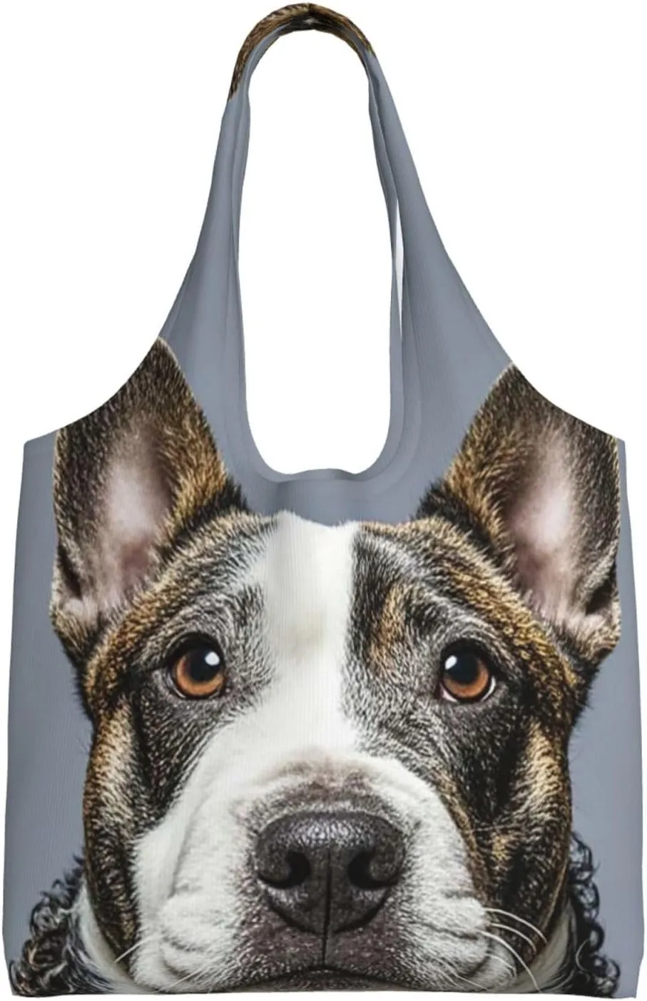 Canvas Tote Bag Lightweight Reusable Grocery Shopping Bag Golden Retriever dogs puppies pets Handbag for Women Men