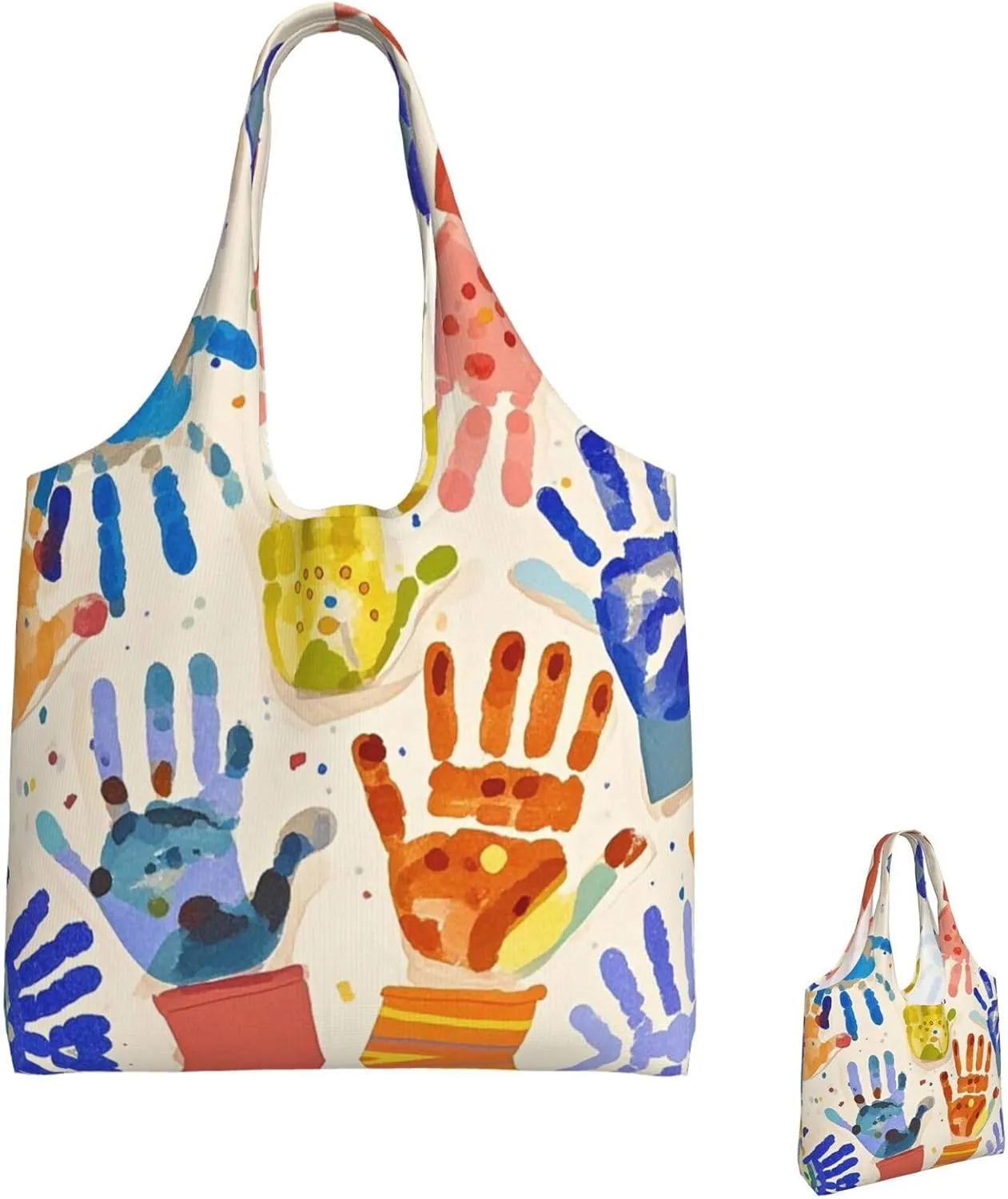 Canvas Tote Bag Lightweight Reusable Grocery Shopping Bag Jewel dragonfly Handbag for Women Men