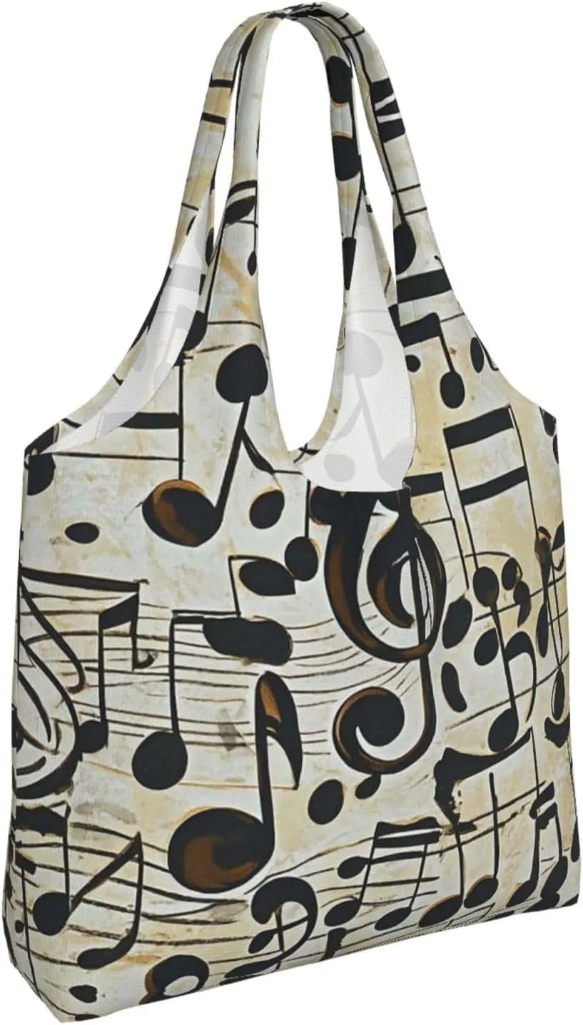 Canvas Tote Bag Lightweight Reusable Grocery Shopping Bag Pitbull Dogs Handbag for Women Men