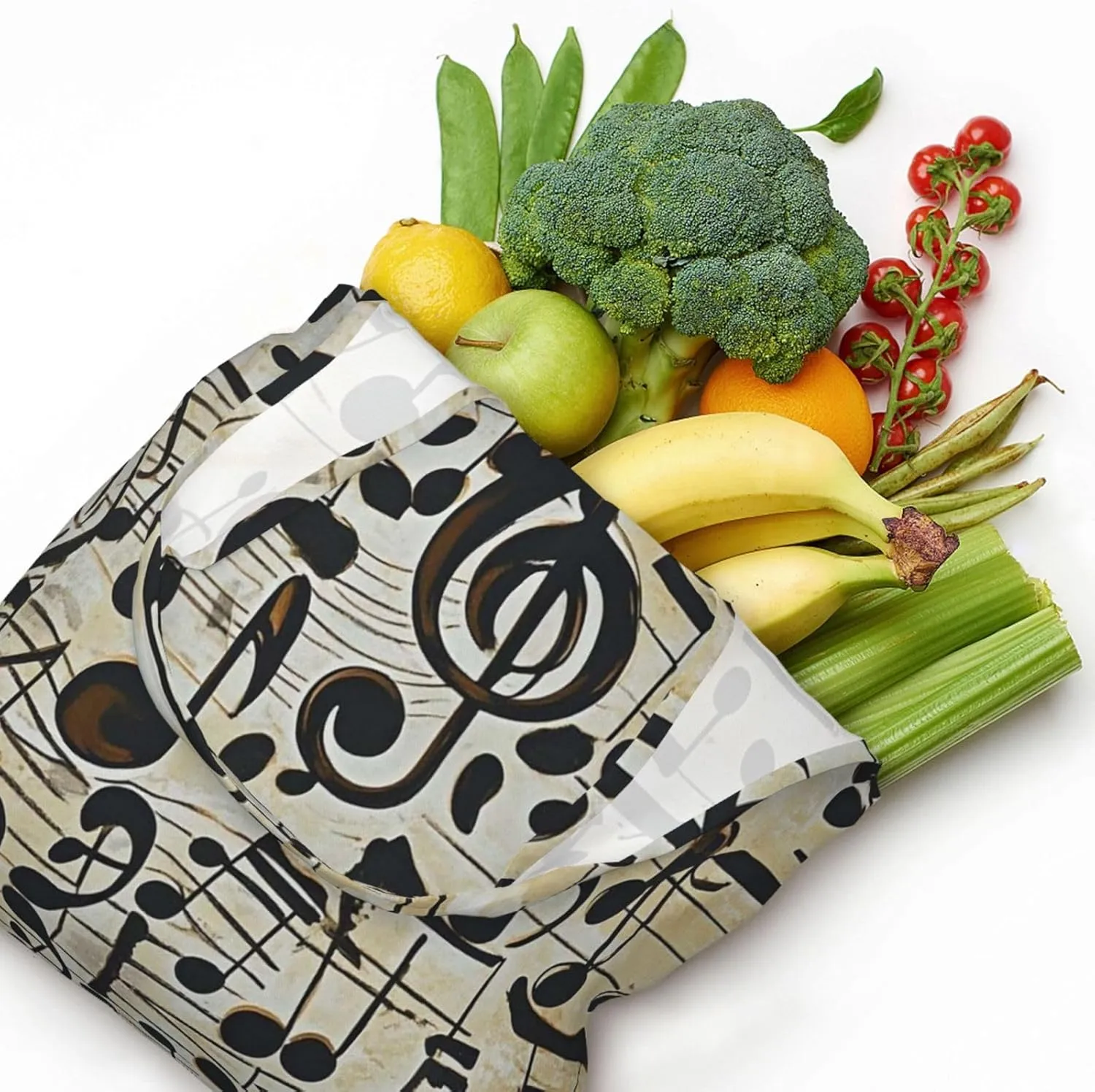 Canvas Tote Bag Lightweight Reusable Grocery Shopping Bag Pitbull Dogs Handbag for Women Men