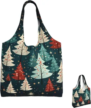 Canvas Tote Bag Lightweight Reusable Grocery Shopping Bag Red Shark Image Handbag for Women Men