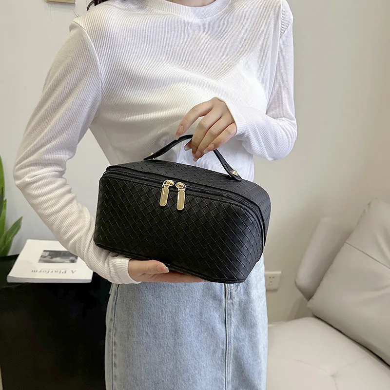Capacity Portable Organ Pillow Cosmetics Toiletry Cosmetic Bags