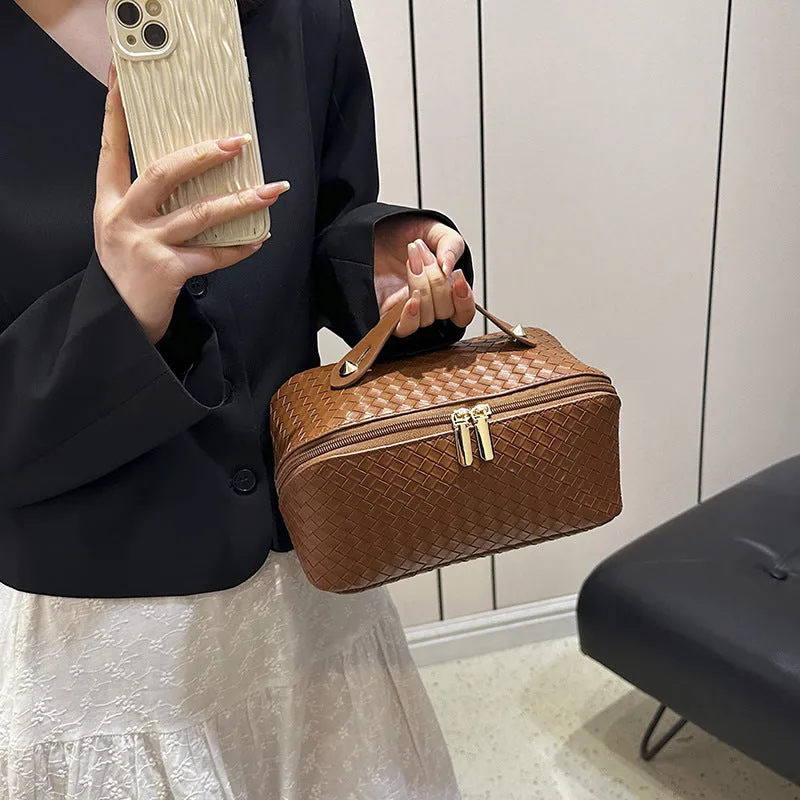 Capacity Portable Organ Pillow Cosmetics Toiletry Cosmetic Bags