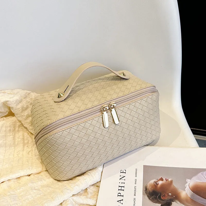 Capacity Portable Organ Pillow Cosmetics Toiletry Cosmetic Bags