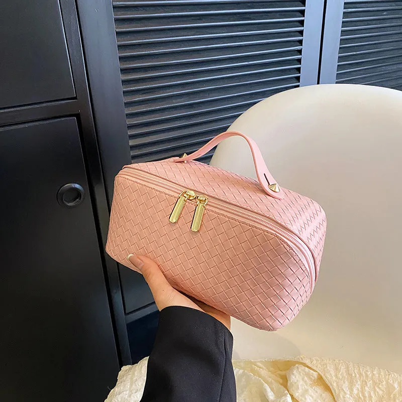 Capacity Portable Organ Pillow Cosmetics Toiletry Cosmetic Bags