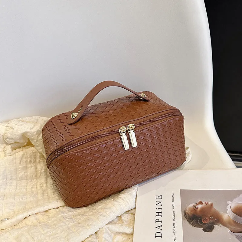 Capacity Portable Organ Pillow Cosmetics Toiletry Cosmetic Bags