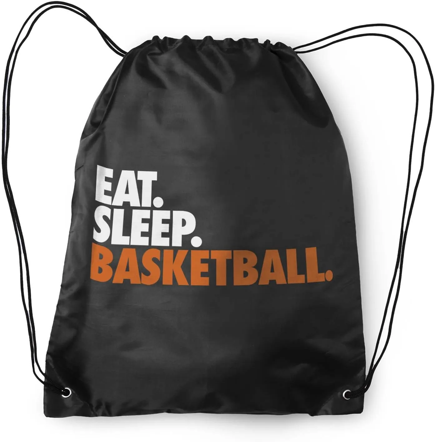 ChalkTalkSPORTS Basketball Sport Pack Cinch Sack - Eat Sleep Basketball